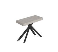 Consola extensible 90x40/196 cm Saki Small Premium estructura Antracita