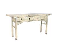 Consola home esprit blanco bicolor 178 x 38 x 85 cm 85 cm