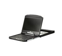 Consola KVM LCD Aten CL3700 18.5" HDMI USB de un solo raíl