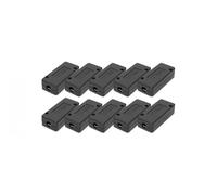 Consola KVM modular de 17'' HD LCD TFT, 8 puertos Cat.5e, panel táctil, teclado FR, negro