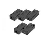 Consola KVM modular de 17'' HD LCD TFT, 8 puertos Cat.5e, touchpad, teclado IT, negro