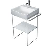 Consola metálica Duravit DuraSquare de pie 565x451 mm, para lavabo 235350, 0031151000, Color: cromado