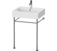 Consola metálica Duravit Vero para 045450, regulable en altura, cromada, 0030651000