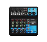 Consola Mezcladora De Audio Profesional De 5 Canales, Controlador De DJ, Procesador, Conexión USB Bluetooth For Grabar Cantar