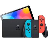 Nintendo Switch OLED videoconsola portátil 17,8 cm (7") 64 GB Pantalla táctil Wifi Azul, Rojo