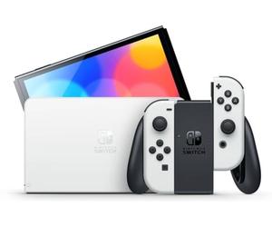 Consola Nintendo Switch Modelo OLED (64 GB - Blanca)