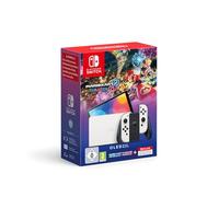Consola Nintendo Switch OLED Blanca + Mario Kart Deluxe + NSO 12 meses