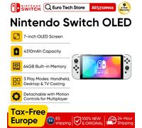 Nintendo Switch Modelo OLED Pantalla de 7 pulgadas Joy-Con Mango Audio mejorado Consola ajustable Modo de TV estable Videojuego OLED White