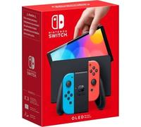 Nintendo Switch OLED videoconsola portátil 17,8 cm (7") 64 GB Pantalla táctil Wifi Azul, Rojo