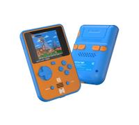 Consola portátil HyperMegaTech! Super Pocket Data East Edition Evercade IPS 2.8" Azul Marrón 18 juegos