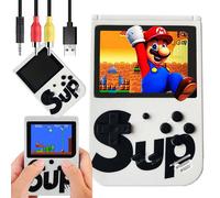 Consola portátil Sup Game Box con 400 juegos (Blanco)