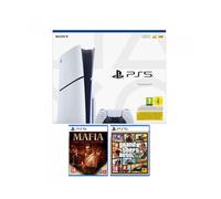 Consola ps5 sony playstation 5 standard e chassis + mafia + gta v