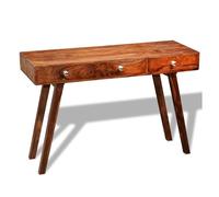 Consola recibidor kalm madera maciza de sheesham natural 76x116x42 cm