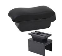 Consola Reposabrazos Reposabrazos Central para Seat para Leon Mk2 Caja De Almacenamiento Piezas De Reequipamiento Interior Accesorios para Coche Caja Reposabrazos Reposabrazos Automóvil(A2 Black Line