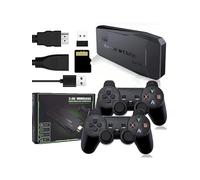 Consola Retro Arcade 4K con 20.000 Juegos, Stick TV M8 con HDMI, 64GB, 2 Mandos Inalámbricos, Mini Consola Portátil Compatible con TV - Juegos Clásicos de los 90.