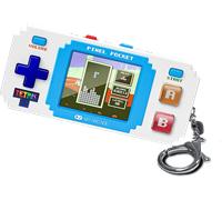 Tetris Pixel Player: Videojuego Tiny Tetris con Licencia Oficial, Juego de Rompecabezas estratégico con 10 Juegos adicionales, Llavero portátil, Juegos para niños y Adultos