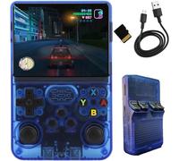 Consola Retro Portatil con más 15.000 Juegos - Versión 2025- Mini Consola Arcade - Juegos de PS1, PSP, N64, NDS, SuperN, GameB, GBA, NeoG, etc. - Pantall HD 3.5' 640*480 - ORIGINAL Rechace Imitaciones