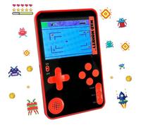 Consola Retro Slim - Consola de Juegos portátil con 300 Juegos Retro - Mini Consola de 2,5 Pulgadas, Funciona con Pilas, Carga USB C - Consola de Juegos para Viajes