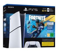 Consola Sony Playstation 5 - PS5 Slim Digital 825GB/ Incluye Mando Dual Sense y Bundle Fortnite Flow
