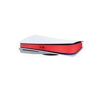 Consola Sony PS5 roja mate Edición Disco Playstation 5 Cubierta de piel de fibra de carbono Adhesivo Host Center