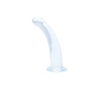 Consolador Anal de gelatina erótico para hombres y mujeres, juguetes para adultos, máquina sexual de pene con correa suave, consolador grande, tapón Anal, Juguetes sexuales(Transparent,M)