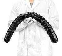 Consolador anal doble, juguete sexual masculino y femenino, masturbador de pene doble, tapones de harén impermeables(L)