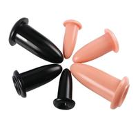 Consolador anal extra grande con ventosa fuerte, tapón anal, masturbación, dilatador anal, estimulación del punto G, juguete sexual para hombres y mujeres(Hautton,S)