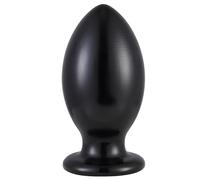 Consolador anal grande XXL, tapón anal de silicona con ventosa, juguetes anales, consolador anal gigante para hombres, dilatador de ano, masajeador de próstata, masturbación del punto G(Schwarz,S)