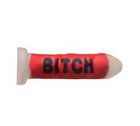 Consolador BDSM - B*TCH