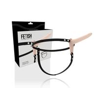 FETISH SUBMISSIVE ARNÉS SILICONA FLESH 15CM