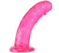 Consolador, Consolador Realista De 9,85 Pulgadas con Ventosa Fuerte, Consolador Transparente De Jalea Suave Grande, Consoladores, Juguetes Sexuales para Mujeres, Hombres, Consolador Anal, Consolador(R