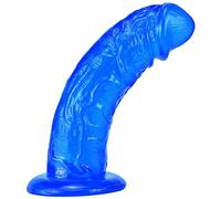 Consolador, Consolador Realista De 9,85 Pulgadas con Ventosa Fuerte, Consolador Transparente De Jalea Suave Grande, Consoladores, Juguetes Sexuales para Mujeres, Hombres, Consolador Anal, Consolador(B