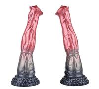 Consolador de caballo realista de 28,5 cm, consolador de animales, consolador anal con ventosa, consolador de pene, estimulador de punto G, vagina, masturbador anal, juguete sexual adecuado para