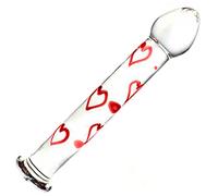 Consolador de cristal, estimulación de punto G, masaje, cristal, masturbación, anal, para hombres y mujeres, masturbación, tapón anal, juguete sexual G80