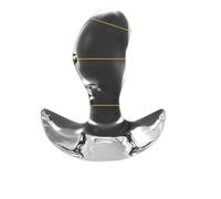Consolador de gelatina suave for hombre, tapón Anal grande de 6 tamaños, Juguetes sexuales anales Gay for mujeres, dilatadores de vagina y ano, extensor for adultos, más de 18 productos(L)