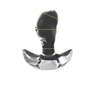 Consolador de gelatina suave for hombre, tapón Anal grande de 6 tamaños, Juguetes sexuales anales Gay for mujeres, dilatadores de vagina y ano, extensor for adultos, más de 18 productos(M)