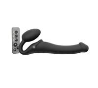 Consolador dildo de 3 motores de silicona - placer intenso - triple estimulación - juegos en pareja - Strap-On-Me (M)