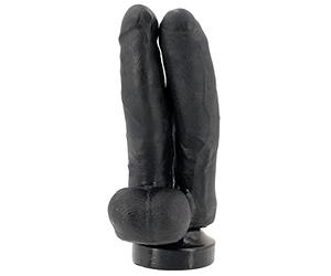 Consolador doble "Mission Side Side " 28,0 x 4,8-9,5 cm, con ventosa