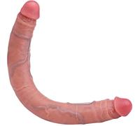 Consolador enorme de doble cara de 50 x 4.2 cm,consolador gigante de doble grosor,consolador realista de doble cara grande XXXL,pene de silicona extra largo,consolador doble extra ancho para lesbianas