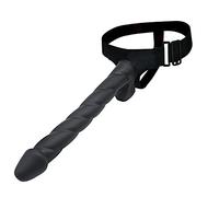 Consolador gigante con correa, consolador con correa ajustable, consolador de animales, 32 cm de largo, cinturón de arnés ajustable, masturbador, tapón anal, juguete sexual para mujeres, sexo extremo(