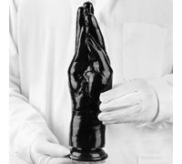 Consolador gigante, consolador de mano grande realista, 3 tamaños, consolador de puño con ventosa fuerte, consolador grande, consolador con puño, juguete sexual para mujeres, masturbación(M)