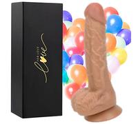 Consolador Mǚjểr ḉỏņṧṑlấḑöṝ Diodo HőmЬrể Pµňťő-ǵ̣-Ṛểål ʂṯǟ18,5CM çṏnʂølȁḓǒṛḕṣ́ ÂñÀlểș para Mừjḕr çṏň PṏtḜṋtëṥ Ventosa