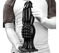Consolador realista de 2 KG con ventosa fuerte, consoladores de silicona suaves de dos capas de 35 cm con testículos 3D y venas reales (10 cm de diámetro), juguete sexual réplica de pene real para