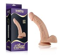 Consolador realista marca LoveToy CONSOLADOR REALÍSTICO 8,5" REAL EXTREME DILDO 5
