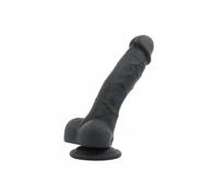 Consolador Realista Virgite R33 Negro 18,5 cm - Marca: Virgite - EAN: 8436572925380