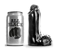 All Black Dildo Realistico 13cm 1ud