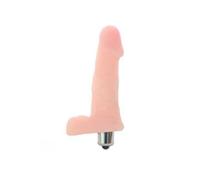 Consolador realístico slick delight affection clone flesh vibrador, Ancho 155 mm, Longitud 240 mm, Profundidad 80 mm, Departamento Couple, Colores Nude