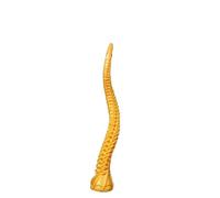Consolador tentáculo de silicona de Color, Juguetes sexuales, pulpo realista, pene postizo, soporte de tapón Anal de fantasía for adultos, masaje de masturbación(Golden S)