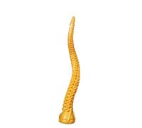 Consolador tentáculo de silicona de Color, Juguetes sexuales, pulpo realista, pene postizo, soporte de tapón Anal de fantasía for adultos, masaje de masturbación(Golden M)