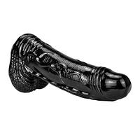 Consolador XXL 39CM con ventosa | Consolador gigante realista | Consolador anal grande, juguete sexual para mujeres, hombres y parejas | Consolador de silicona monstruo 39×10cm | Juguetes sexuales(Sch
